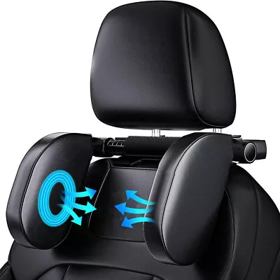 Adults Car Headrest Pillow Seat Head Neck Support For Kids Sleeping Adjustable • £16.99