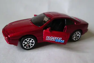1992 Matchbox BMW 850i With Opening Doors #2 Daddy's Dreams 1/62 Red (Mint) • $10.98