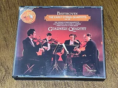 Guarneri Quartet-beethoven:the Early Quartets/orig Rca Gold Seal 3cd-us No Ifpi • $1.99