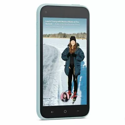 New HTC First - 16GB - Blue (AT&T) Unlocked GSM Facebook Smartphone  • $55.99