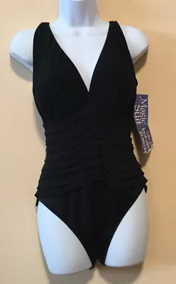 Victorias Secret SWIM MagicSuit Slimming Wirefree One Piece Swim Suit 16DD RARE • $49.99