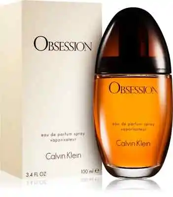 Calvin Klein Obsession 100ml EDP Spray For Women BRAND NEW Genuine • £29.99
