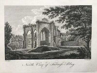 1770 Antique Print: Furness Abbey Dalton-in-Furness Cumbria  • £17.99