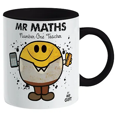 Maths Teacher Mug Gift For The World's No 1 Teacher Present Gift For Dad Him Man • £6.95