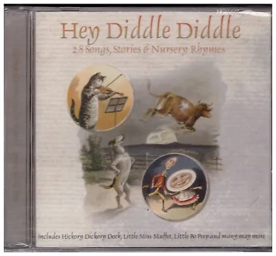 Hey Diddle Diddle - 28 Songs Stories / Nursery Rhymes  [CD] • $6.30