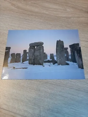£3.99 • Buy 1988 Large 17cm X 12cm Postcard Of Stonehenge,Wiltshire 'Setting Midwinter Sun' 