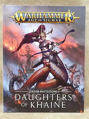 Warhammer Age Of Sigmar Order Battletome DAUGHTERS Of KHAINE GW 8444 • £12.99