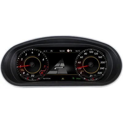 Digital Virtual Cockpit Instrument Cluster For VW CC Speedometer LCD Dashboard • $527
