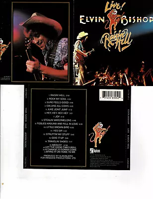 Elvin Bishop - Live Raisin Hell  (cd 1998)   **15 Tracks** • $19.99