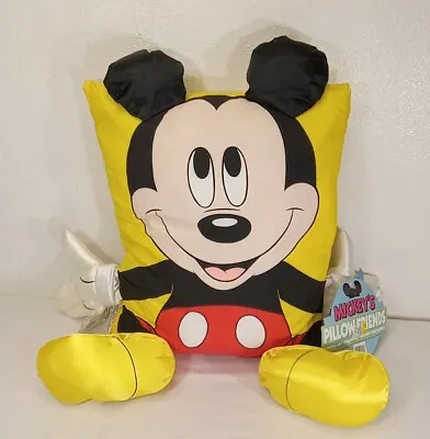 Vintage Disney MICKEY MOUSE Pillow Friends Pals Plush With Tags 1987 • $39.95