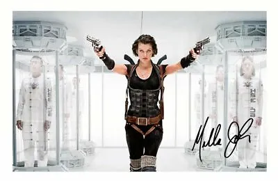 Milla Jovovich - Resident Evil Autograph Signed Photo Poster Print • £6.89