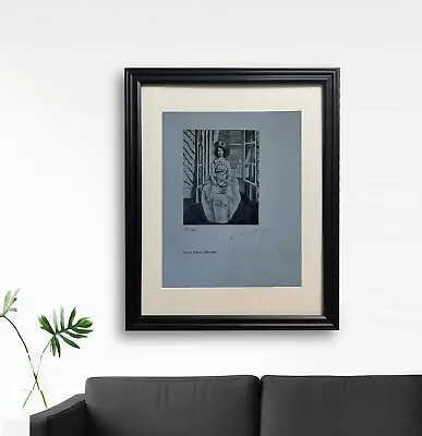 Henri Matisse Hand-Signed Orig. Print With COA & $3500 USD Appraisal Included • $179