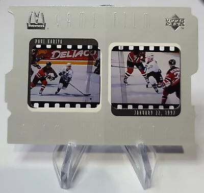 1997 McDonald's Upper Deck Paul Kariya #F6 Game Film Anaheim Mighty Ducks  • $2.91