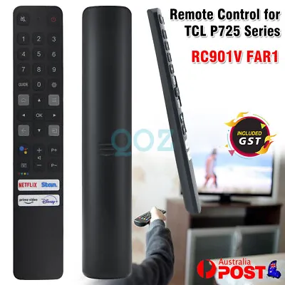 Replacement TV Remote Control For TCL P725 Series 43P725 50P725 RC901V FAR1 • $13.28