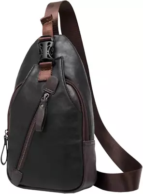 COLLBATH Backpack For Men Crossbody Belt Bag Men'S Portable Chest Bag Lightwe... • $46.86