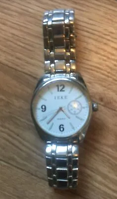 Mens Ieke Water Resistant Quartz Watch - Spares And Repairs • £0.99