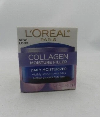 $11.99 • Buy L'oreal Collagen Moisture Filler Daily Restore Skin Smooth Wrinkles 1.7oz NEW 