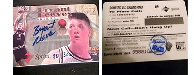 $6 • Buy Bryant Reeves Autographed Sprint Phone Card