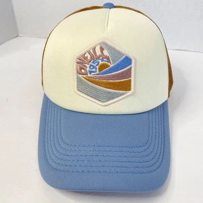 $18 • Buy O'Neill Wave Logo Patch Hat Baseball Cap Adjustable Trucker Mesh Snapback
