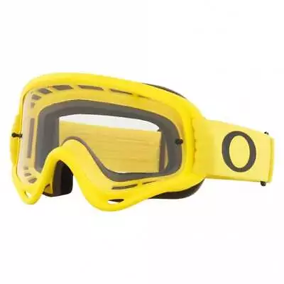 Oakley YOUTH XS O-Frame MX Motocross Goggles - Yellow W/Clear Lens • $37.35