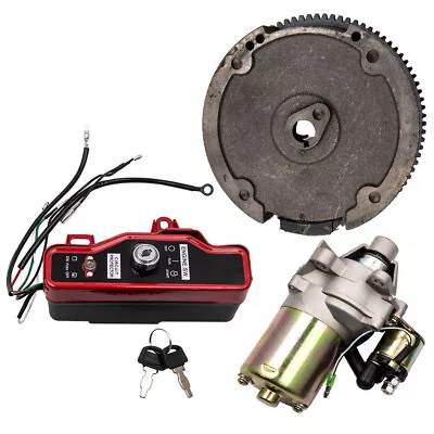 Electric Starter Motor Solenoid On/off Switch For Honda Gx200 6.5hp Box W/ Keys • $65.10