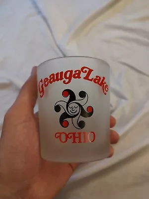 Vtg Geauga Lake Glass Mug Big Dipper Gold Rush Ohio Tumbler *RARE*  • $49.95