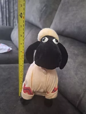 Merrythought Shaun The Sheep Soft Toy Teddy Wallace & Gromit W/ Labels • £5.99