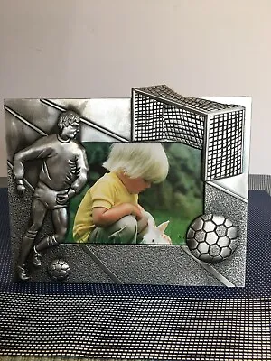 £28.62 • Buy Soccer (Football) Pewter Picture Frame