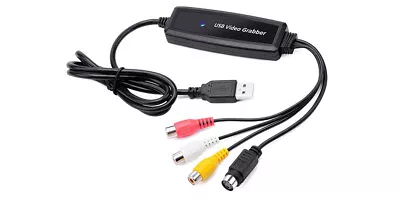 Composite RCA S-Video To USB Adapter MPEG Editor Recorder • $23.50