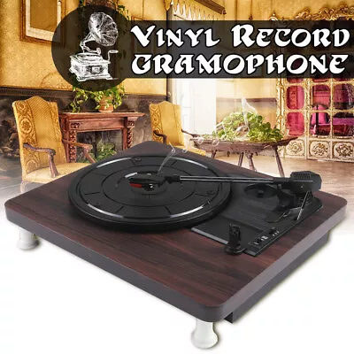 334578 RPM Record Player Vintage Gramophone Turntable Disc Vinyl Music Play • $73.99