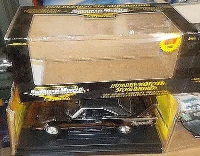 1/18 ~ 1970 Superbird Black Chrome Chase Car • $134.99