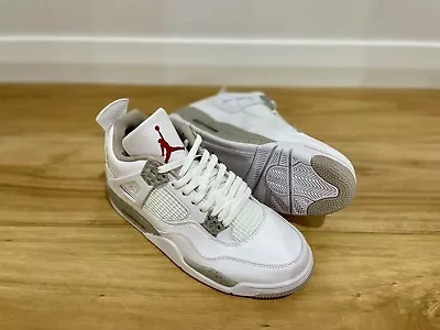 AIR JORDAN 4 White/Grey Men’s Sneaker • $152.50