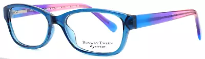 RUNWAY TWEEN 33 Blue Girls Kids Oval Full Rim Eyeglasses 50-15-135 B:32 • $19.99