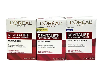 L'Oreal Revitalift Anti-Wrinkle + Firming 1.7oz./48g New; You Pick!! • $14.95