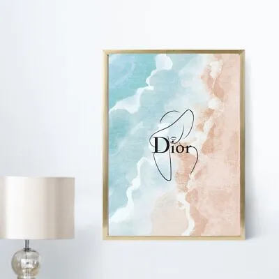 Vintage Designer Fashion Wall Art Poster Premium Quality Choose Your Size • $23.70