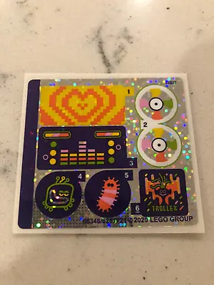 LEGO STICKER SHEET For 41250 Techno Reef Dance Party  New & Genuine! • $4.99