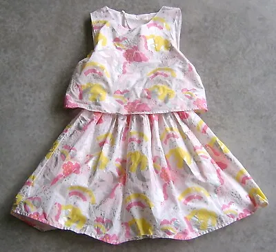 $28 • Buy Seed Heritage Girls  Flying Unicorn Print Dress Sz 8