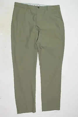 PUMA Golf Pants Mens 34x32 Sage Green Straight Leg Regular 5-Pocket Stretch • $17.97