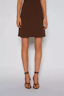 $250 • Buy Scanlan Theodore Crepe Knit Tweed Skirt