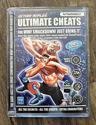 Action Replay Ultimate Cheats For WWF Smackdown PS2 • £6.99