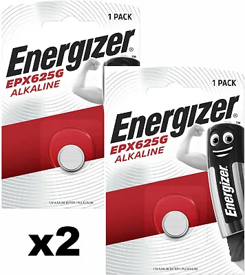 £9.72 • Buy 2 X Battery 625 G Energizer Px 625 To LR9 EPX6250 Alkaline 625A Batteries