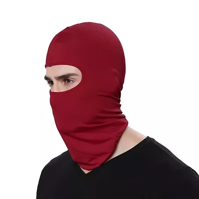 Balaclava Full Face Cover Neck Gaiter Soft Scarf Snood Helmet Liner Hood Hats • $7.89