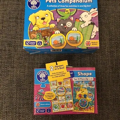 £7.99 • Buy Orchard Toys Bundle Puzzles And Pet Games Vgc Free Post