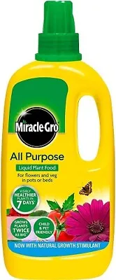 £7.19 • Buy All Purpose Concentrated Liquid Plant Food 1 Litre Miracle-Gro