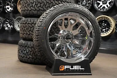 22x12 Fuel Forged FFC122 Kinetic Wheels 33 Heritage AT-X Tires 8x6.5 Ram 2500 • $4632