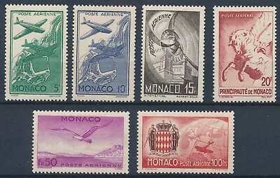 [44.662] Monaco Airmail 1941 Good Set MNH VF Stamps $27 • $2.93
