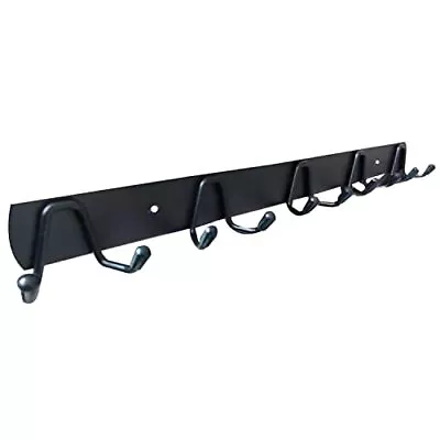 Coat Rack Wall Mounted With 5 Coat Hooks For Hanging Metal Wall Coat Rack Fo... • $10.76