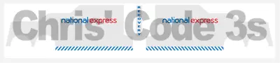 £8.50 • Buy 1/76 Code 3 National Express Recovery Decals Suit Oxford Diecast Recovery Trucks