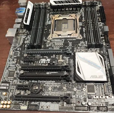 ASUS X99-A II LGA 2011-v3 Intel X99 SATA 6Gb USB 3.1 USB For  PARTS Not Working • $66.49