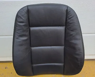 BMW 3er E36 Front Seat Black Leather Upper Element Backrest Driver Passenger OEM • $79.99